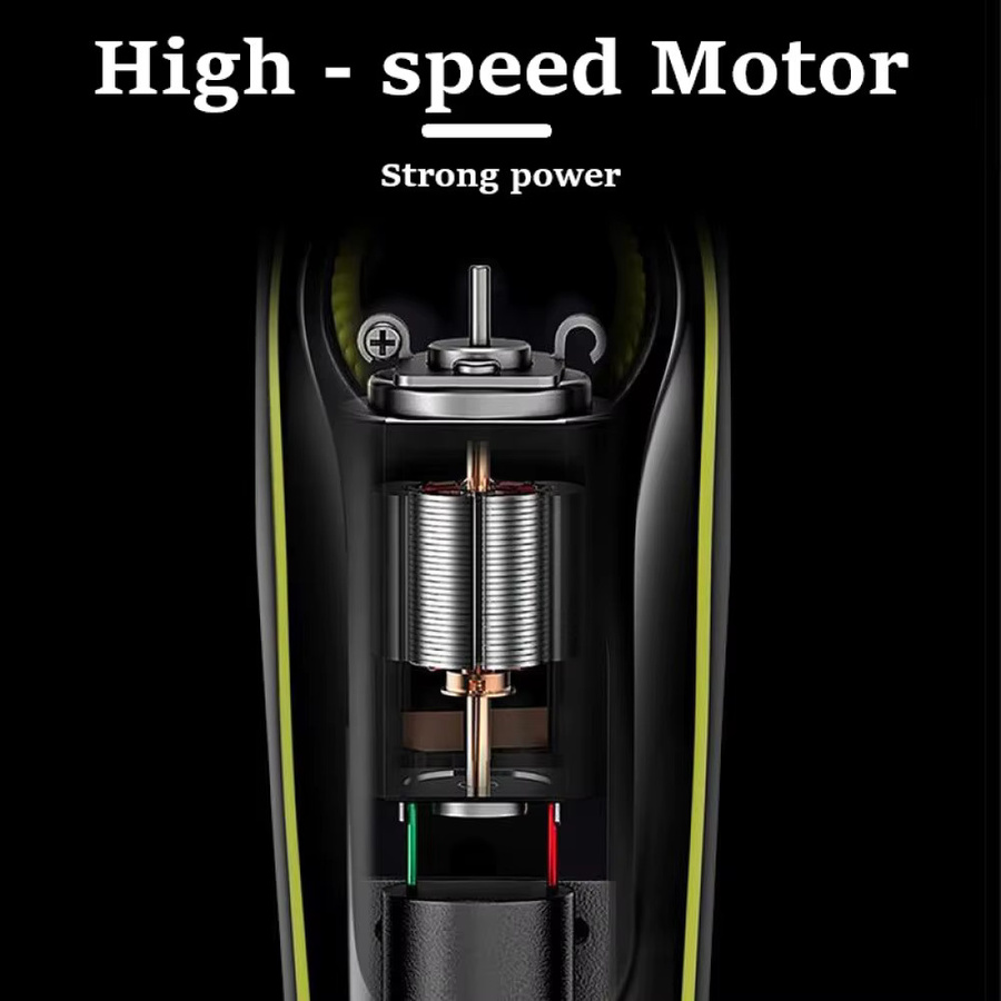 Kemei Elektrischer Herren-Trimmer KM-696, Schwarz - Bild 3