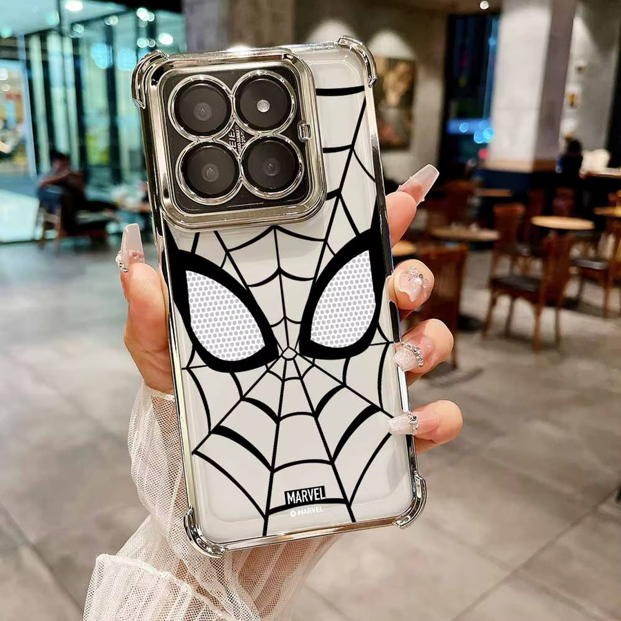 Niedrige Handyhülle im Spider-Man Design für Xiaomi Redmi und POCO Modelle, weiche Telefonhülle - Bild 1