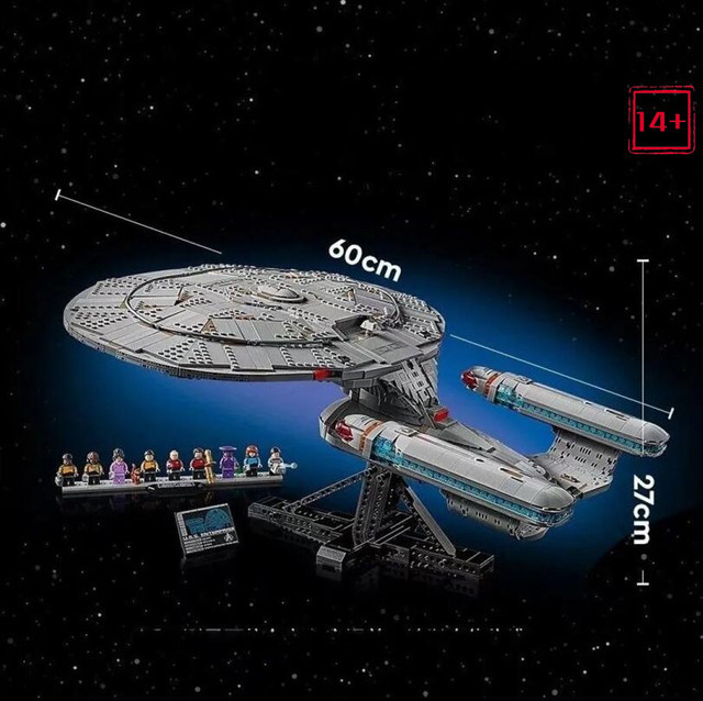 Hot Toys Star Trek Raumschiff, Bausteine, 3600 Teile, ab 14 Jahre - Bild 1