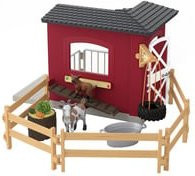 Schleich Farm World Ziegenstall Spielgebäude - Bild 1