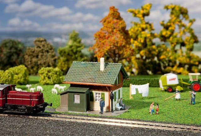Faller Bahnwärterhaus, H0, 1:87, Mehrfarbig - Bild 2