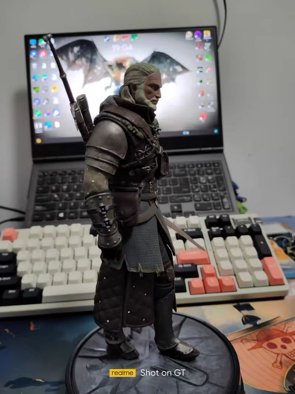 Bandai Geralt von Rivia Actionfigur aus The Witcher 3 Wilde Jagd, mehrfarbig, Höhe: 24 cm - Bild 4