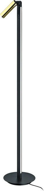 Bankamp Spot F6139 LED-Stehleuchte in Messing blank mit dim2warm Funktion und Ausrichtung rechts - Bild 1