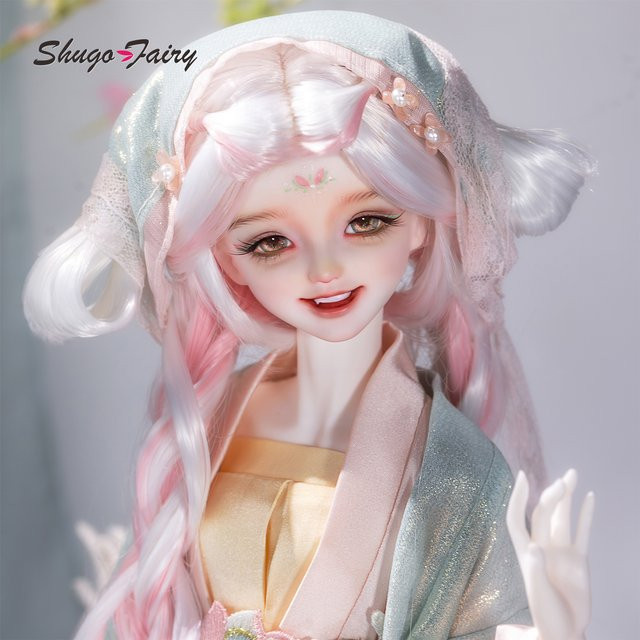 ShugaFairy BJD Puppe Melanie B, 1/4 Gelenkpuppe, Sommerfee, Komplettset - Bild 1