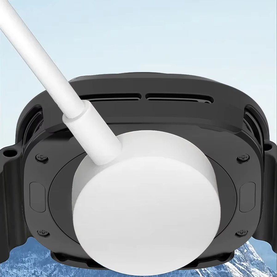 Geekthink Uhrenzubehör, Silikon, Schwarz, Samsung Galaxy Watch Ultra 47 mm - Bild 2