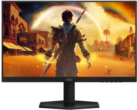 AOC 27G42E Gaming Monitor mit 68,6 cm (27 Zoll), Full HD IPS, 180Hz, 1ms, HDMI und DisplayPort, Schwarz-Rot - Bild 2