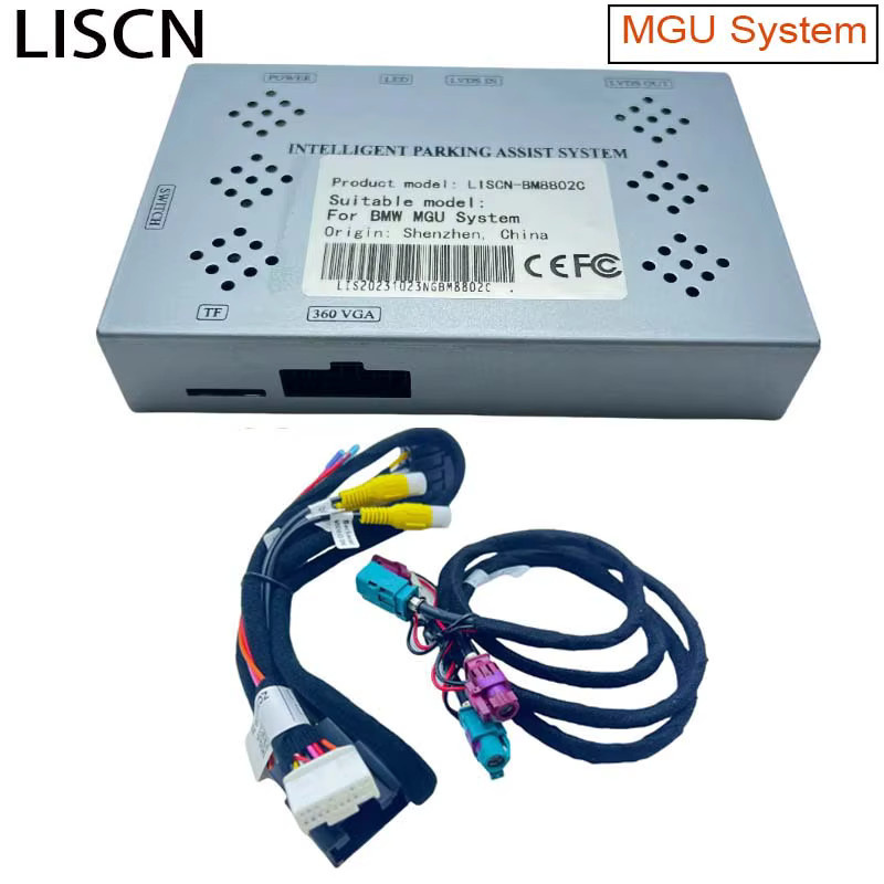 LISCN Parkplatz Rückfahrkamera Kit für BMW 1 2 3 Serie F40 F44 G42 G20 G28 (2019 bis 2024) mit Original Bildschirm Plug & Play für Vorne und Rückansicht - Bild 4