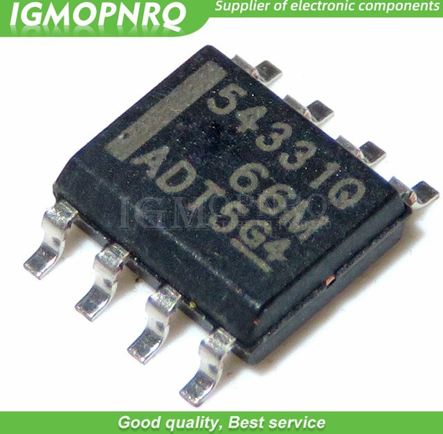 10 Stück TPS54331DR SOP-8 SMD Schaltregler in Schwarz - Bild 1