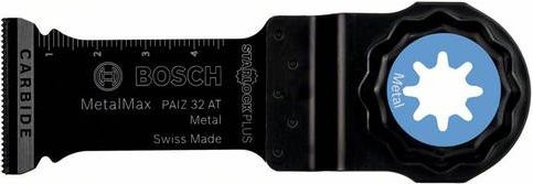 Bosch Carbide Tauchsägeblatt PAIZ 32 AT für Metall, Schwarz, Durchmesser: 32 mm - Bild 1