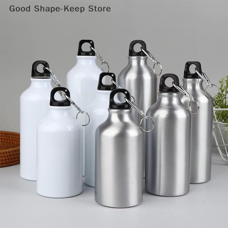 JETTING Aluminium Outdoor Trinkflasche für Sport und Camping, Silber - Bild 2