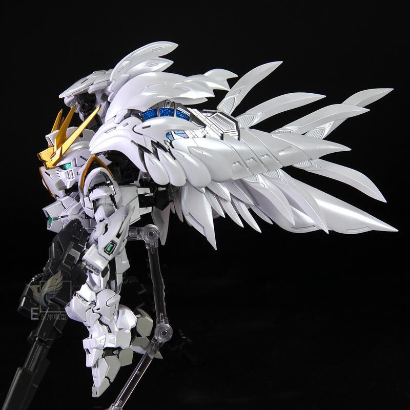 Yiran toy 1 MGSD Wing Zero Snow White Ew Angel Version Actionfiguren Kunststoff-Modellbausatz 14+J - Bild 4