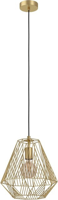 Eglo Pendelleuchte Stype 1-flammig in Messing Gebürstet, Durchmesser: 36 cm - Bild 1