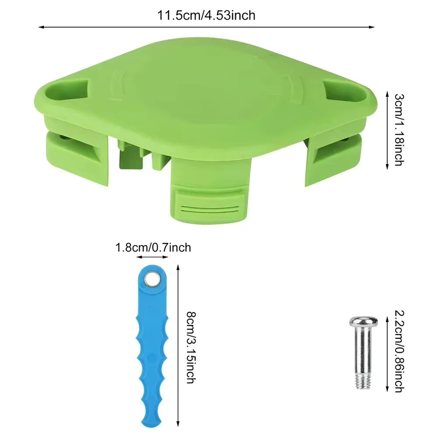 Greenworks Ersatz-Trimmerkopf mit Single Line Schnur für Trimmer Modelle - Bild 2
