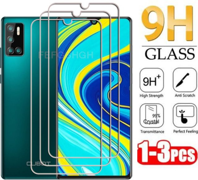 Cubot P40 Displayschutz aus gehärtetem Glas, 2,5 D, Transparent, 6,2 Zoll - Bild 1