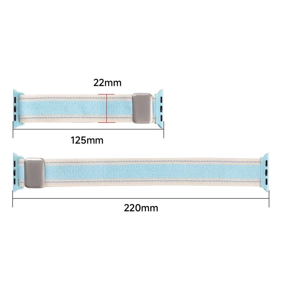 CAOWTAN Uhrenarmband Nylon, geflochten, Magnetarmband - Bild 2