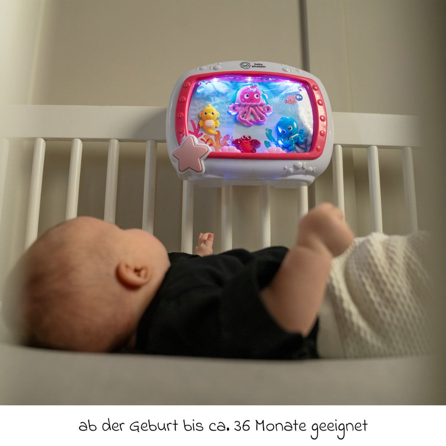 Baby Einstein Nacht- und Schlummerlicht Sea Dreams mit Lichtern und Melodien inklusive Fernbedienung in Pink - Bild 2