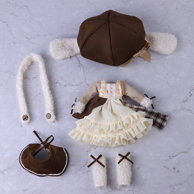 ICY DBS Blyth Puppen-Outfit, Mädchen, mit Hut und Accessoires, 1/6 BJD - Bild 1