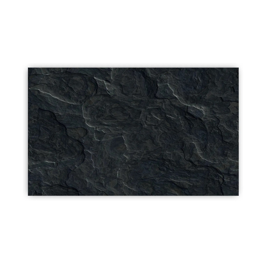 Walllux Küchenrückwand Schiefer Steinoptik in Grau und Anthrazit aus Aluminium-Verbund, B: 100 cm, H: 60 cm, Stärke: 3 mm - Bild 2