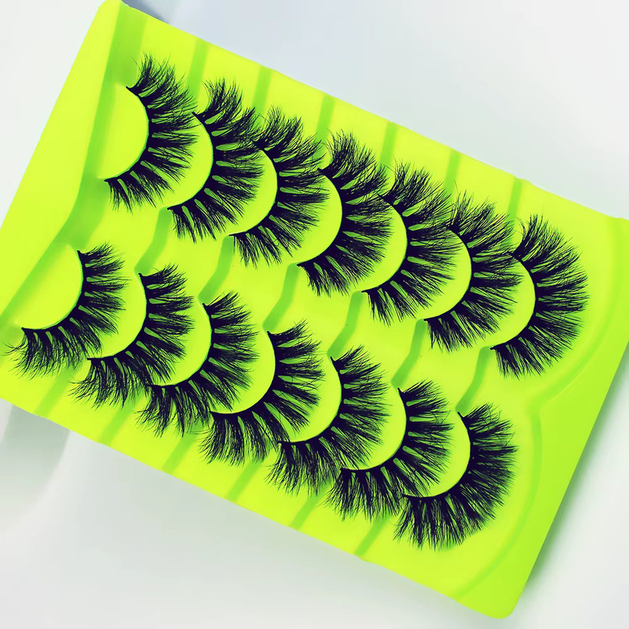 BLL.cf Falsche Wimpern, 14 Paare, 8D Volumen Wispy Lashes - Bild 3
