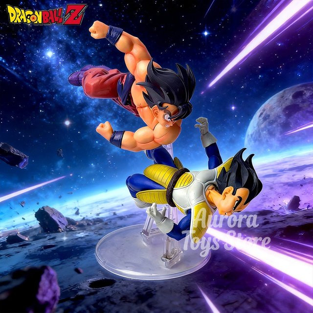 Bandai Dragon Ball Z Goku vs. Vegeta, Actionfiguren, Kunststoff - Bild 1