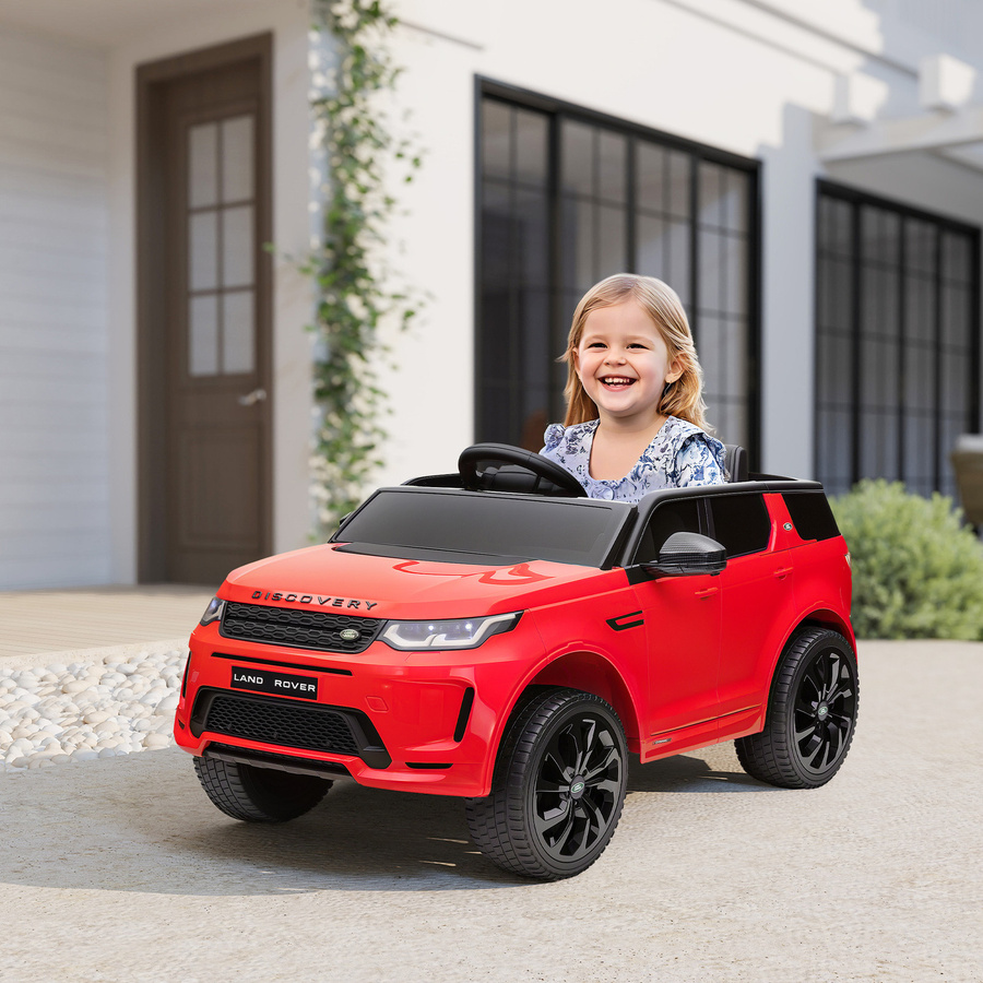 AIYAPLAY Kinder Elektroauto Land Rover Discovery Sport mit Fernbedienung Rot für 3-6 Jahre - Bild 2