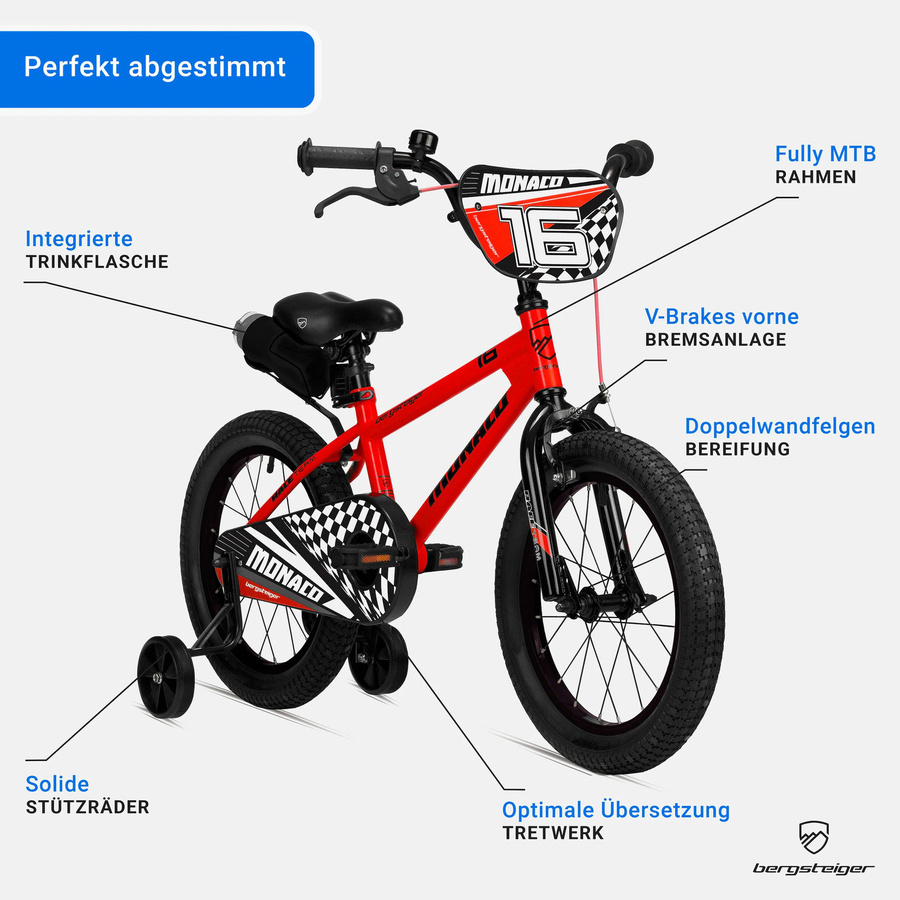 Bergsteiger Monaco Kinderfahrrad - Bild 2
