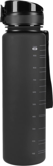 SILVERCREST Trinkflasche aus Tritan in Schwarz mit 1 l Füllmenge - Bild 1