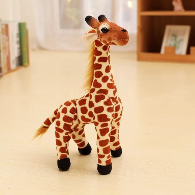 Kidsly Giraffe Plüschtier, weiß, 60cm, ab 14 Jahren - Bild 1