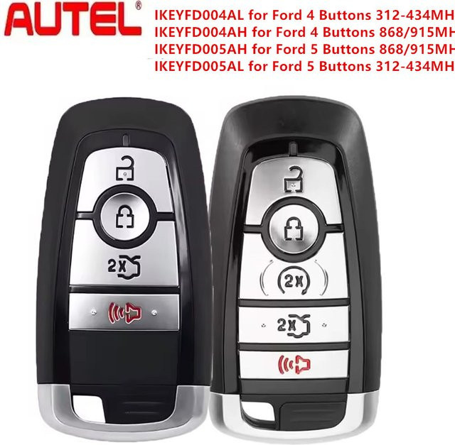 Autel MaxiIM IKEY Premium Smart Key für Ford in Schwarz, kompatibel mit KM100 IM508 IM608 - Bild 1