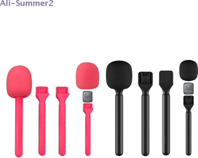 Rode Handmikrofon-Adapterhalter mit geräuschdämpfendem Schaumstoff in Pink für Rode Wireless GO II und Synco G1 - Bild 1
