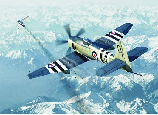 Trumpeter Hawker Sea Fury FB.11, Modellfahrzeug, 1:72 - Bild 1