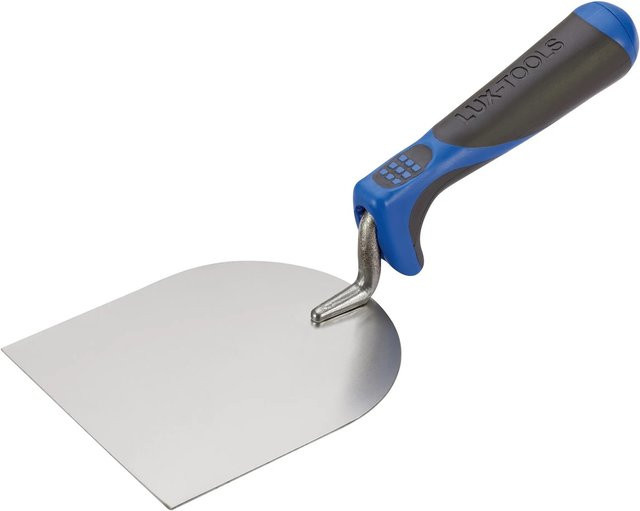 LUX-TOOLS Stuckateurspachtel aus rostfreiem Edelstahl in Silber, Breite: 60 mm - Bild 1