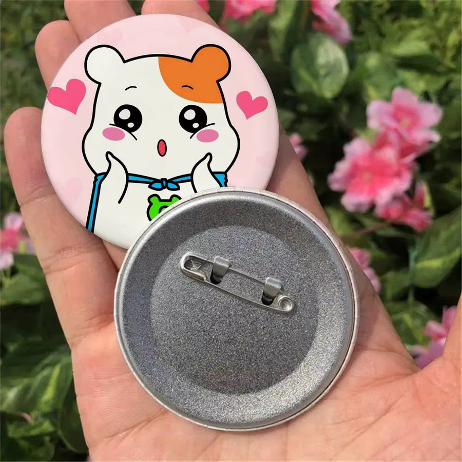 Hamtaro Brosche, Anstecknadel, Runde Abzeichen - Bild 2