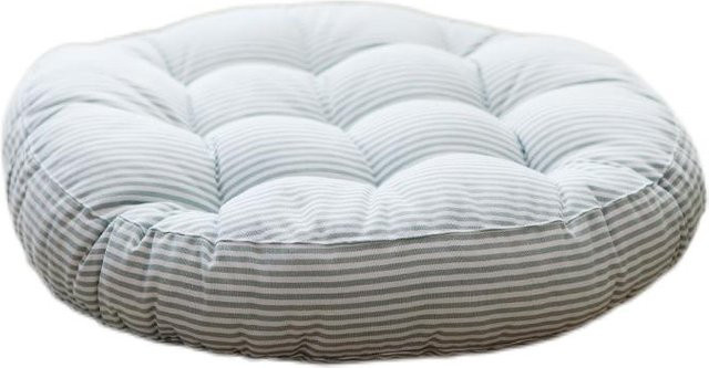 Inyahome Stuhlkissen für den Außenbereich, rund, blau, Durchmesser: 55 cm - Bild 1