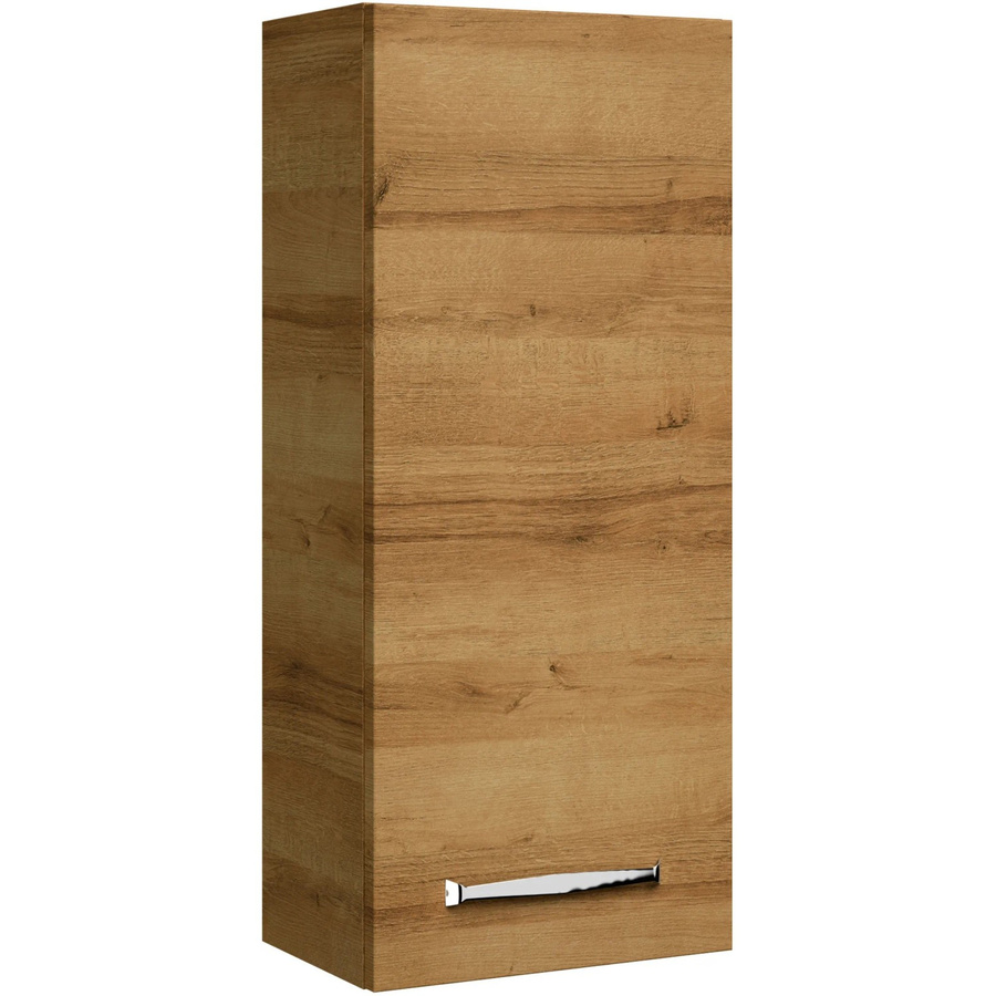 Pelipal Bad-Hängeschrank Trentino Riviera Eiche Braun mit Soft-Close-Türen und Regalböden, Breite: 30 cm, Höhe: 70 cm - Bild 2
