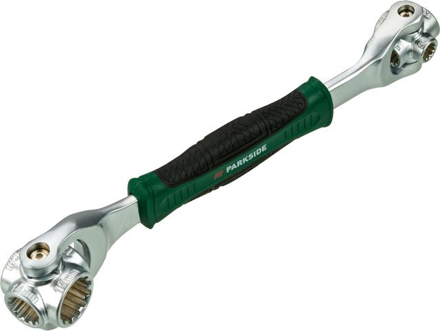 Parkside Multi-Ratsche 48-in-1 Ratschen-Steckschlüssel aus Stahl in Silber - Bild 1