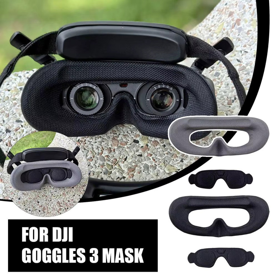 DJI Schaumstoffpolster für AVATA 2 Goggles 3 Augenmaske in Schwarz - Bild 3