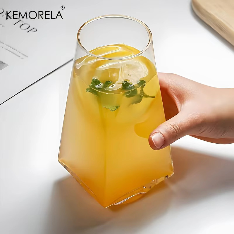 KEMORELA Kristall Highball-Gläser Tumbler, transparent, 500 ml - Bild 4