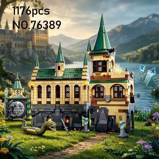 WSUEL MOC Lobby Castle, Architekturmodell-Set, Fantasy - Bild 1