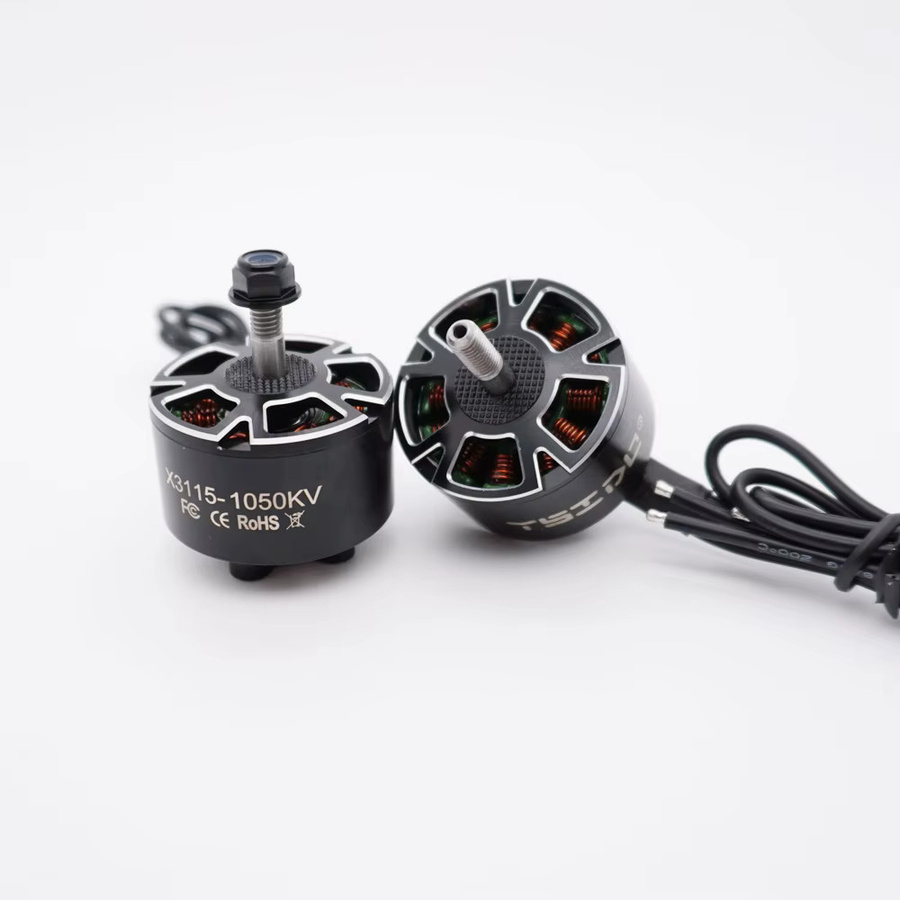 Ysido X3115 Bürstenloser Motor für FPV Freestyle und Langstrecken-Cinelifter RC-Drohnen, 4er-Set, Schwarz, 9 Zoll bis 10 Zoll, 900kv oder 1050kv - Bild 1