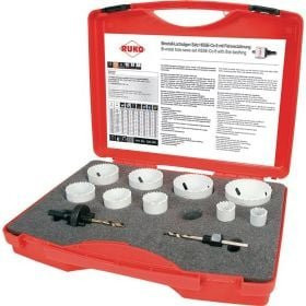 RUKO HSS-Co 8 Bimetall-Lochsägensatz im Kunststoffkoffer PK2 - Bild 1
