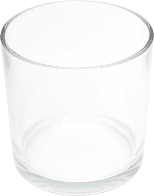 Rico Design Kerzenglas aus Glas in Transparent, Durchmesser: 8 cm, Höhe: 9 cm - Bild 1