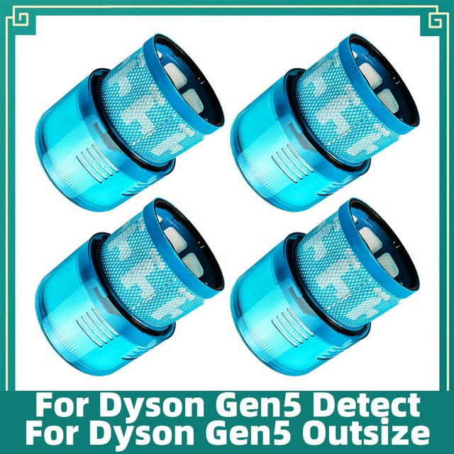 HEPA-Filter in Blau kompatibel für Dyson Gen5detect Absolute, Gen5outsize Absolute und Gen5detect Fluffy als Ersatzteil für deinen kabellosen Staubsauger - Bild 1