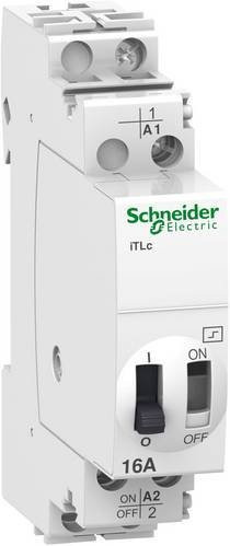 Schneider Electric Fernschalter A9C33111 für Hutschiene, 250 V/AC, 16A, Weiß - Bild 1