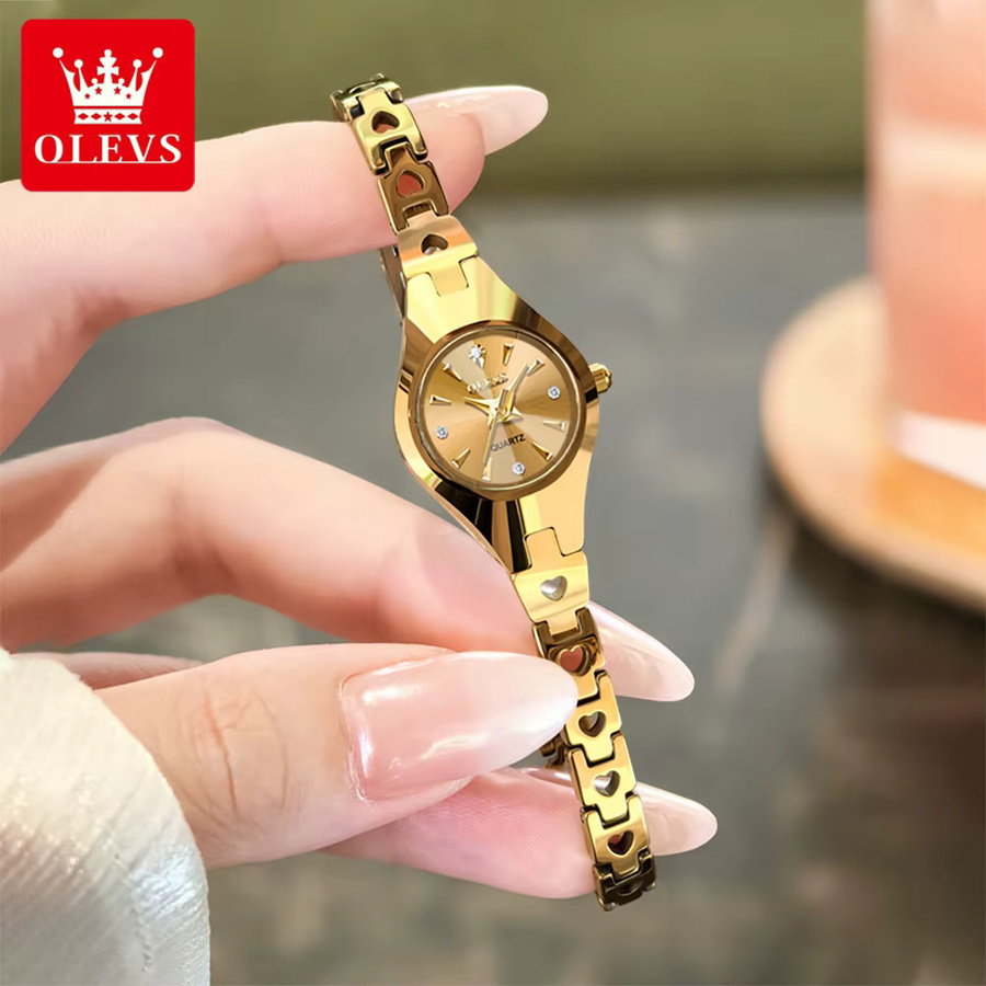 OLEVS Armbanduhr, Quarz, Wolframstahl, Damen - Bild 3