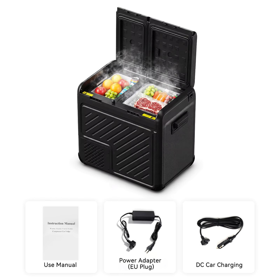 Podofo Kompressor-Kühlbox Tragbarer Auto-Kühlschrank für Camping und Reisen mit LED-Licht - Bild 4