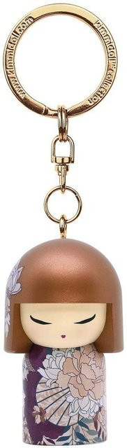 KIMMIDOLL Schlüsselanhänger Kokeshi, beige, Unisex - Bild 1
