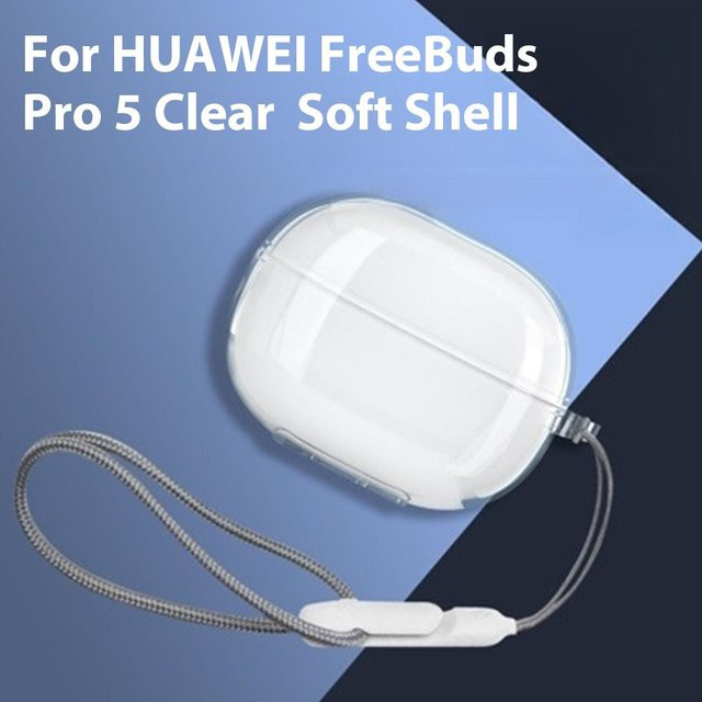 Transparente Softshell Schutzhülle für Huawei FreeBuds Pro 5 - Bild 1