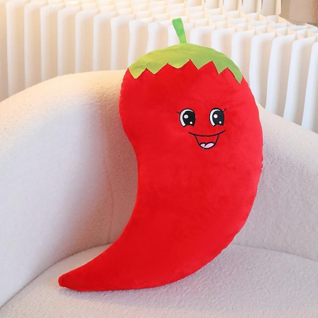 Yiran toy Gemüse Plüschtier, Knoblauch Chili Aubergine, Plüsch / Textil - Bild 1