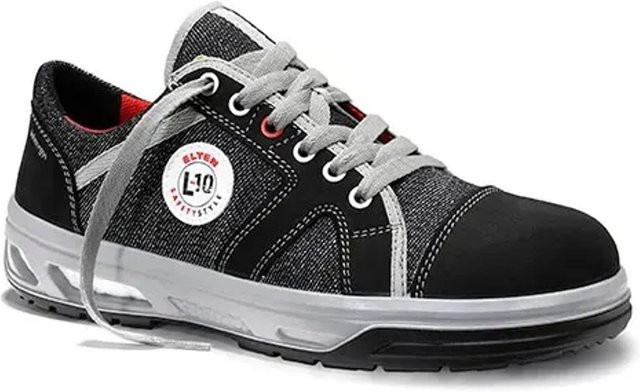 Elten Sicherheitshalbschuh Sensation Xx10 Low ESD S3 in Schwarz-Grau Größe 39 - Bild 1